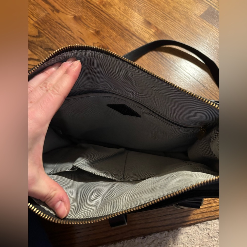 Fossil | Ryder Satchel‎ Black Leather - Picture 5 of 9